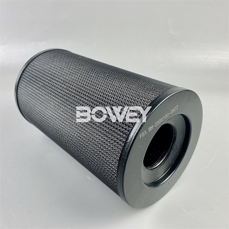 FBXBHX250X10C Bowey replaces Leemin hydraulic oil filter element