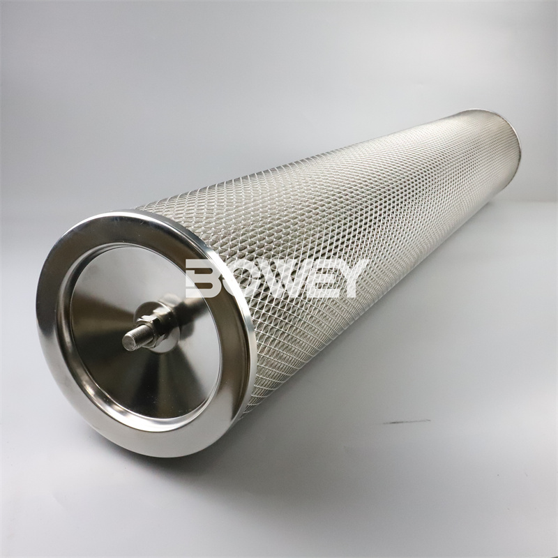 INR-Z-1800-SS400-V INR-Z-1800-A-SS50V INR-Z-1800-API-SS070-V Bowey replaces INDUFIL large flow stainless steel folding filter element