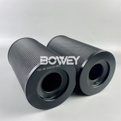 FBXBHX250X10C Bowey replaces Leemin hydraulic oil filter element