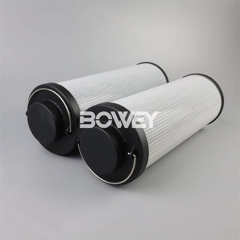 150307 Bowey replaces Sennebogen hydraulic oil filter element