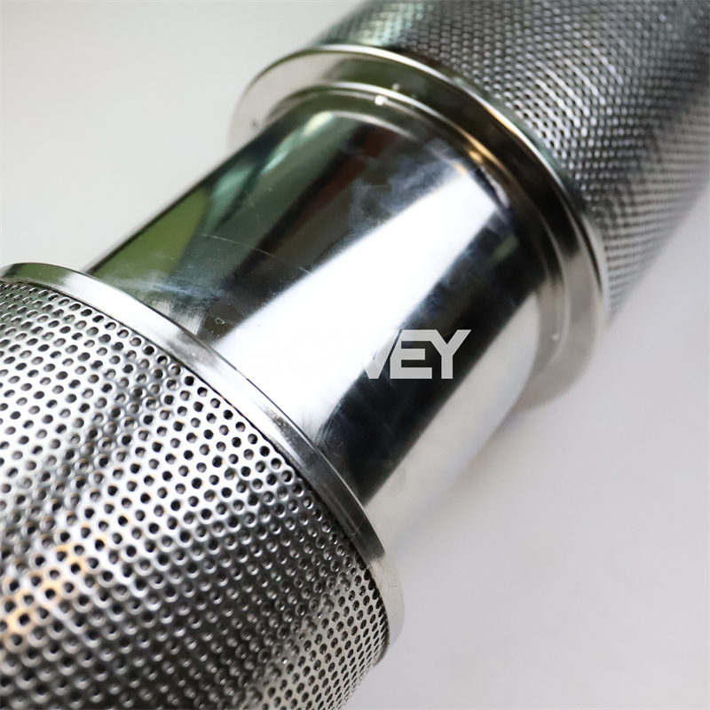 DRR-S-2513-API-PF025-V Bowey replaces Indufil stainless steel hydraulic filter element