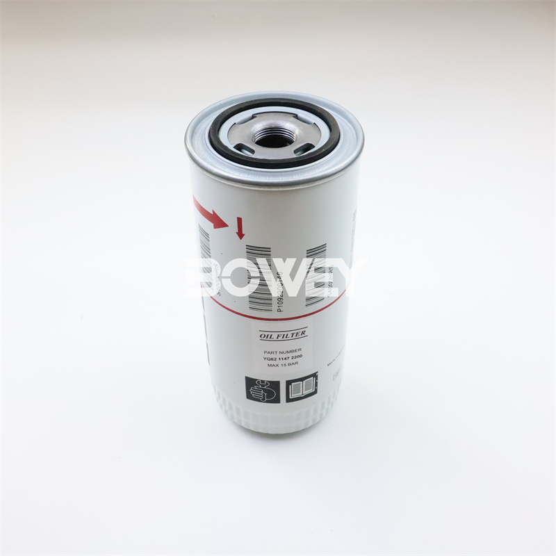 1614874700 1614874799 Bowey replaces ATLAS COPCO air compressor oil filter element
