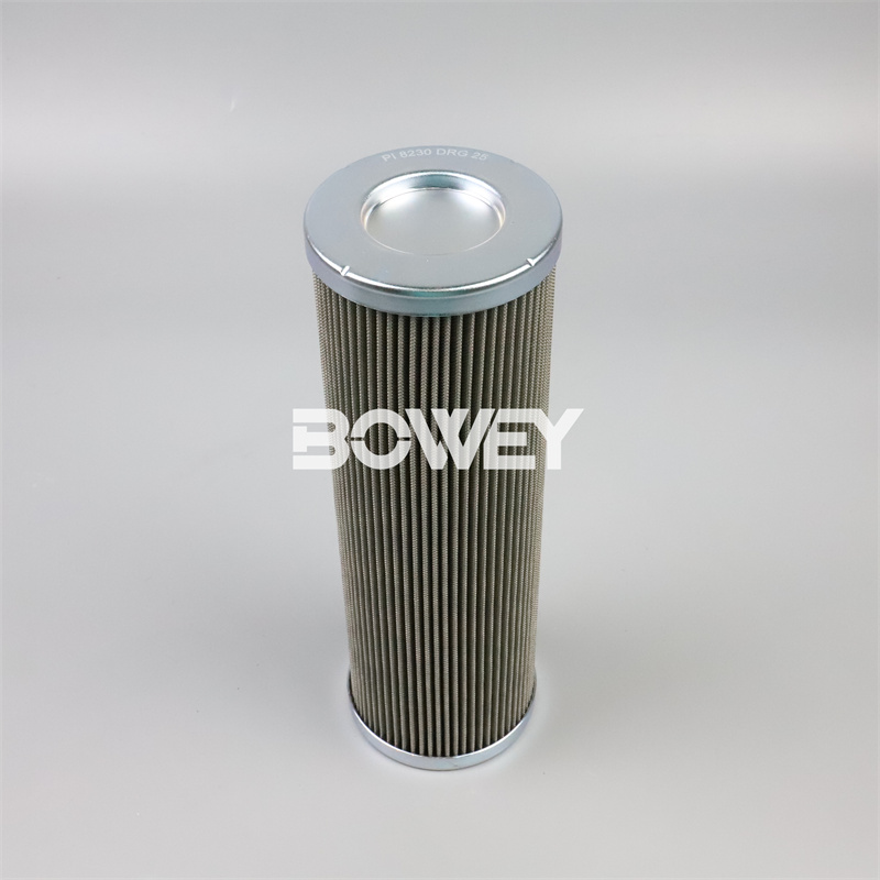 PI8230DRG25 Bowey Replaces Mahle Stainless Steel Hydraulic Filter Element