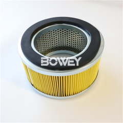 852 516 MIC Bowey replaces Mahle filter paper folding hydraulic oil filter element