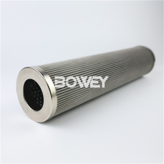 PI8345DRG40 Bowey replaces Mahle stainless steel hydraulic filter element