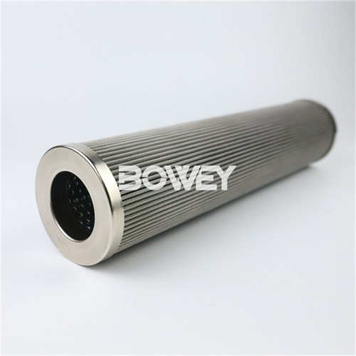 PI8345DRG40 Bowey interchanges Mahle stainless steel hydraulic filter element
