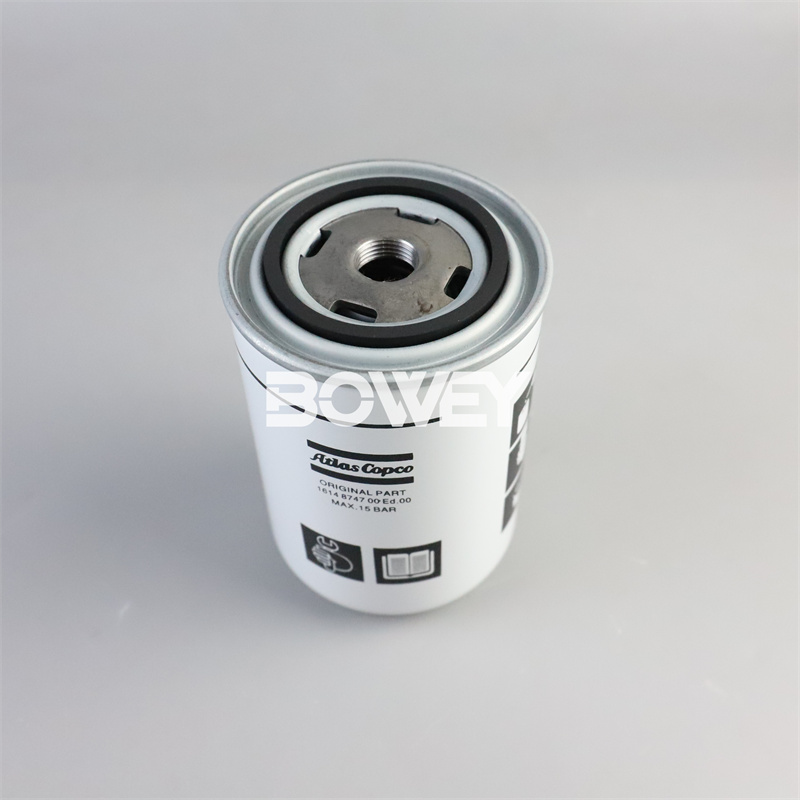 1903060111 10um Bowey replaces Atlas Copco air compressor oil filter element