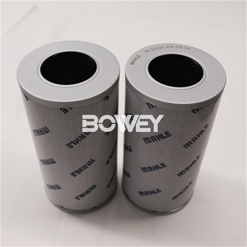 PI23040RNPS10 Bowey replaces Mahle stainless steel hydraulic oil filter element