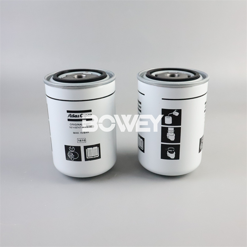 1903060111 10um Bowey replaces Atlas Copco air compressor oil filter element