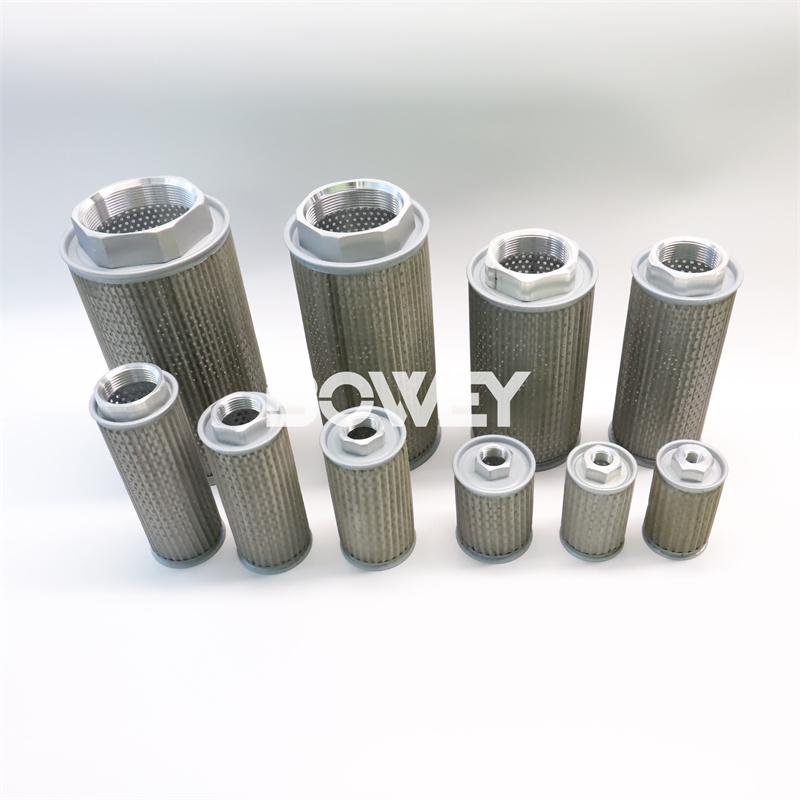 MF series Bowey hydraulic suction oil filter elements