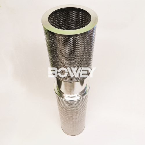 INR-Z-2513-API-SS025-V Bowey replaces Indufil stainless steel hydraulic oil filter element