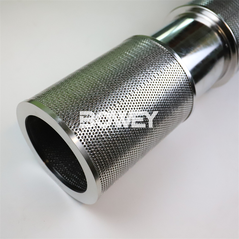 INR-Z-2513-API-SS025-V Bowey replaces Indufil stainless steel hydraulic oil filter element