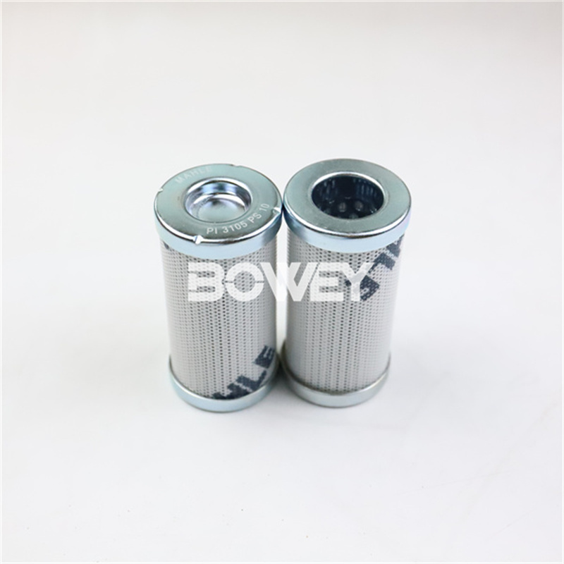 PI 3105 PS 10 Bowey replaces Mahle hydraulic oil filter element