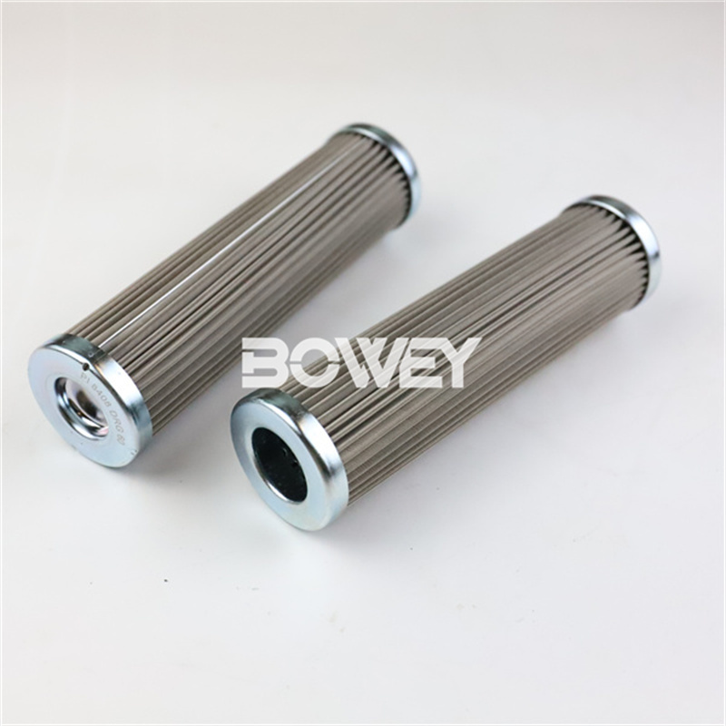 PI8408DRG60 Bowey replaces Mahle stainless steel hydraulic oil filter element