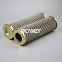 PI 4115 PS 25 Bowey replaces Mahle hydraulic oil filter element