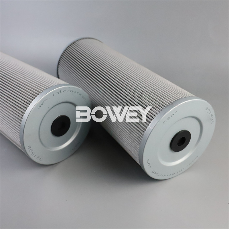 321598 01.E 950.6VG.10.S.P JS06 Bowey replaces Internormen hydraulic oil filter element