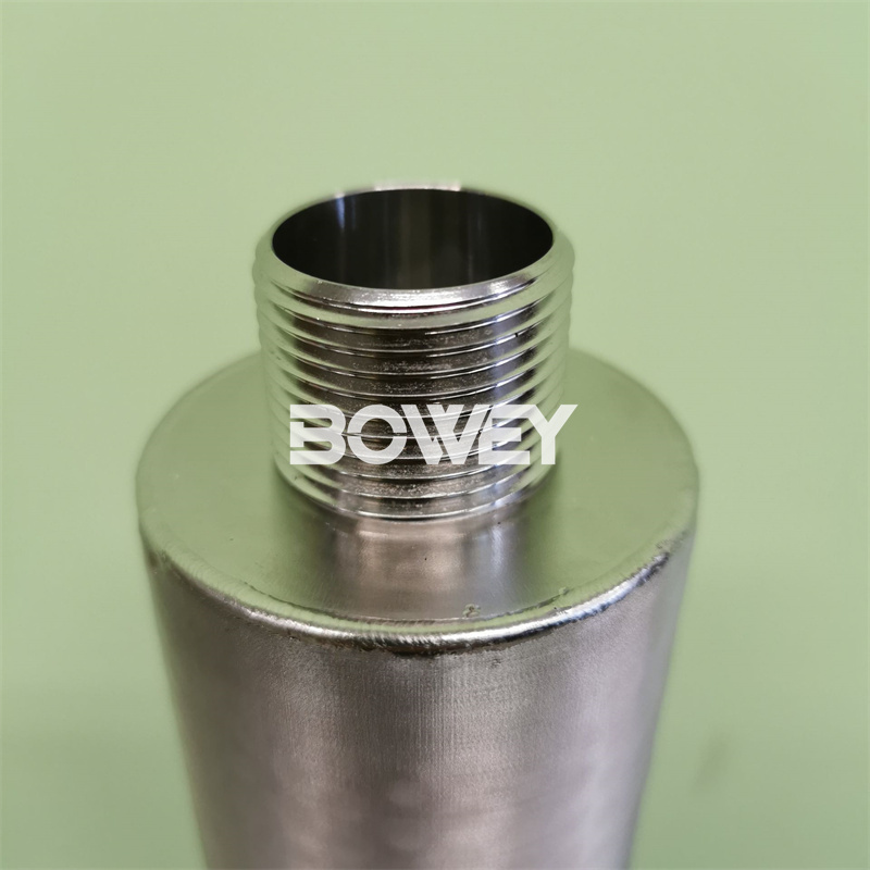 63.4x500mm Bowey stainless steel filter element for filtering natural gas condensate