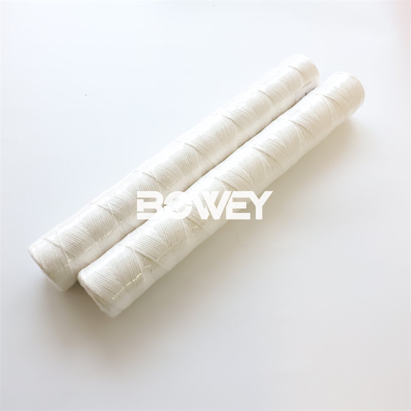 OEM Bowey replaces ZJCQ fine wire wound filter element of vacuum turbine oil filter