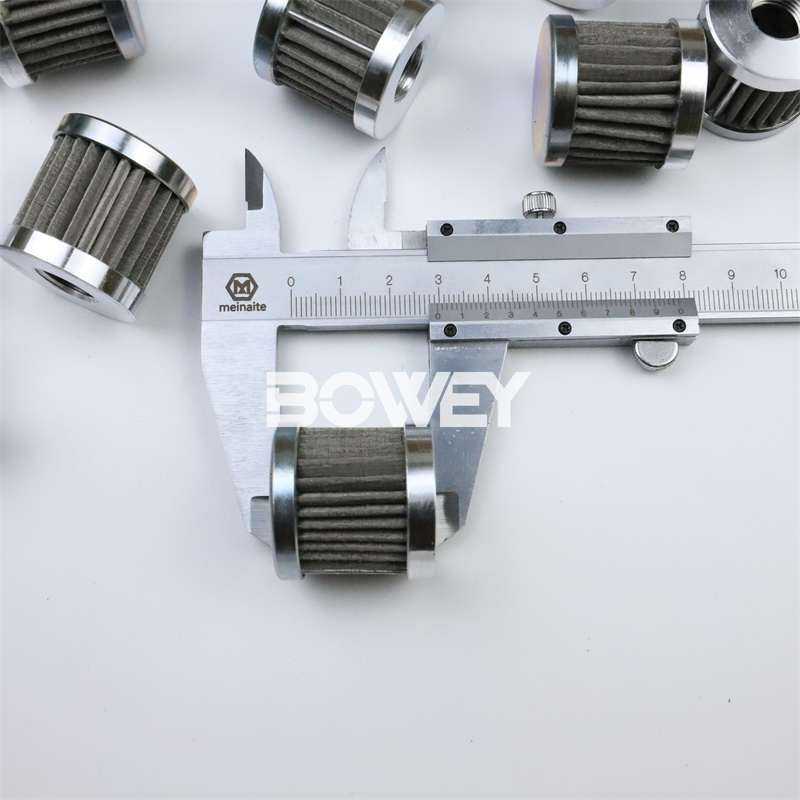 30x30mm Bowey power unit oil suction filter element