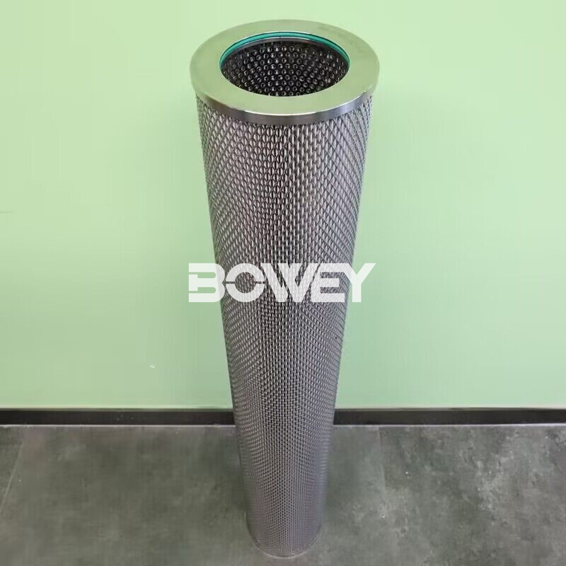 INR-S-1800-API-SS025-V Bowey replaces Indufil stainless steel hydraulic filter element