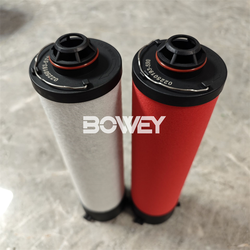 02250193-579 Bowey replaces Atlas Copco air compressor air filter element