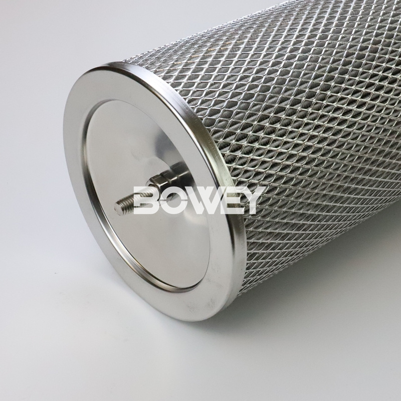 OTE-V-1800-SS40-V Bowey replaces Indufil 40 micron stainless steel filter element