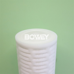 RSCP045-40EPP Bowey replaces Par ker frontier safepolypropylene high-flow pleated filter element