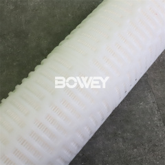 RSCP045-40EPP Bowey replaces Par ker frontier safepolypropylene high-flow pleated filter element