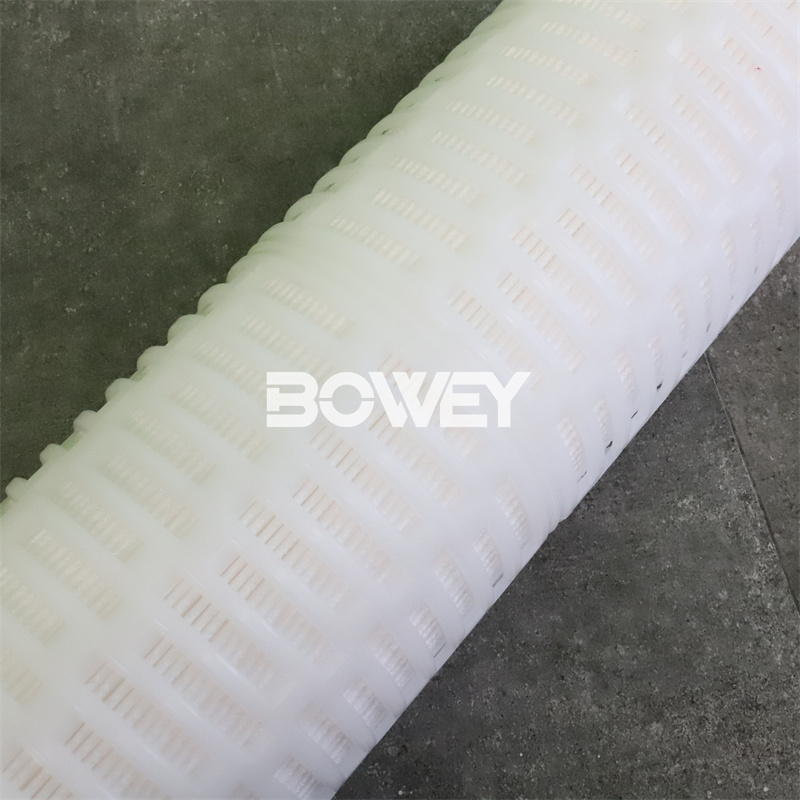 RSCP045-40EPP Bowey replaces Par ker frontier safepolypropylene high-flow pleated filter element