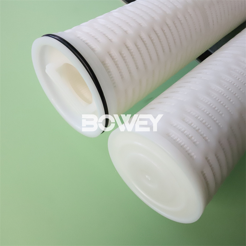 RSCP045-40EPP Bowey replaces Par ker frontier safepolypropylene high-flow pleated filter element