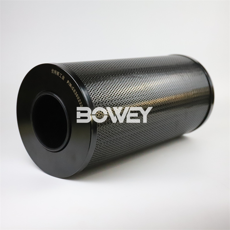 C6370467 Bowey replaces Vokes hydraulic oil filter element