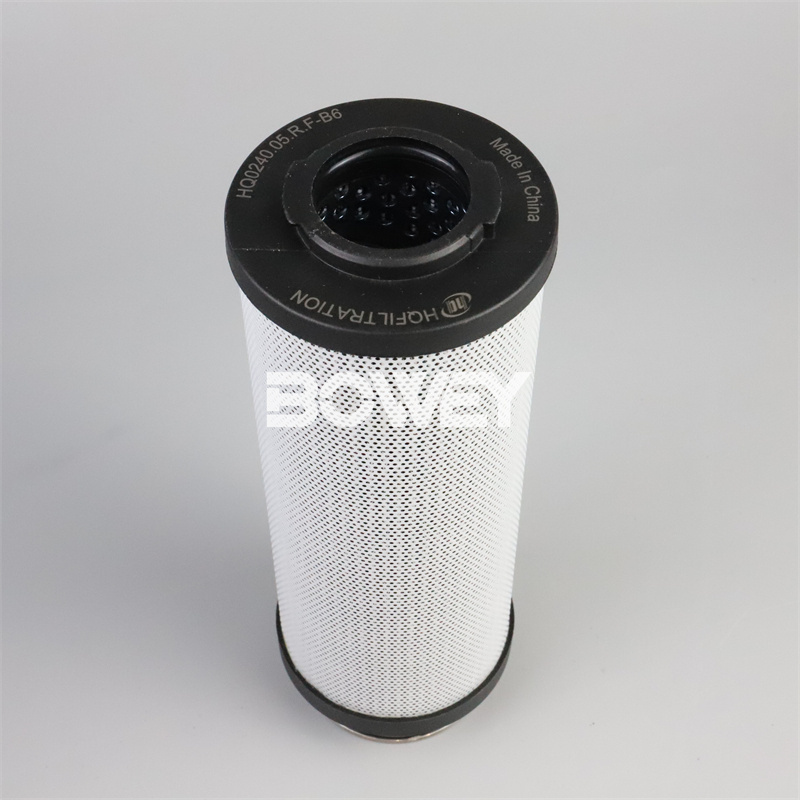 RHR330G10B Bowey replaces Filtrec hydraulic oil filter element