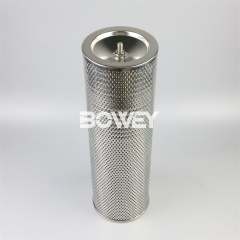MER-Z-890-BAS-SS40-V Bowey replaces Indufil hydraulic oil filter element