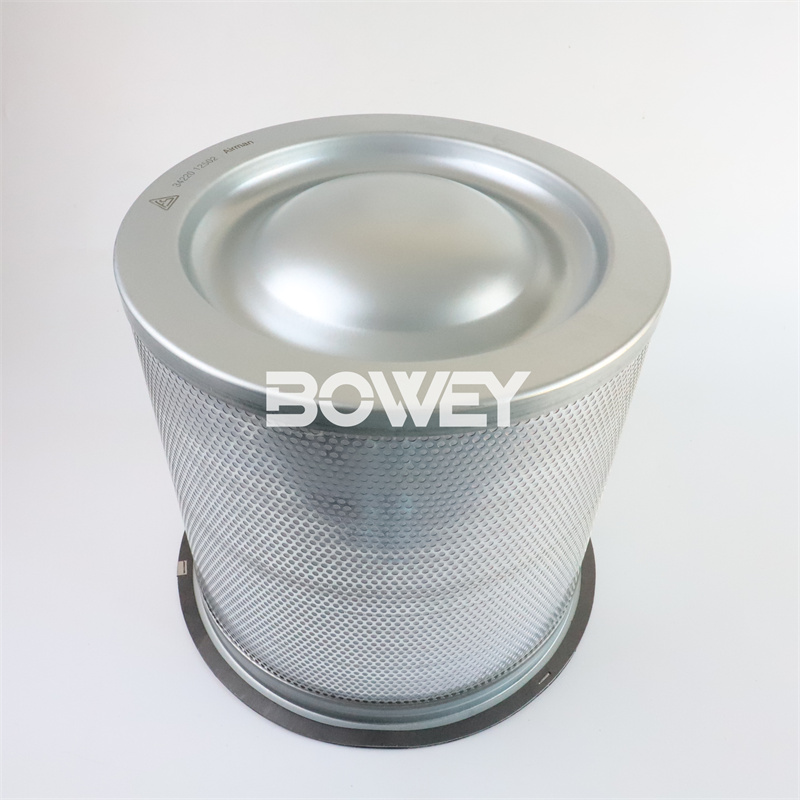 34220 12502 Bowey replaces Airman air compressor oil-gas separator filter element