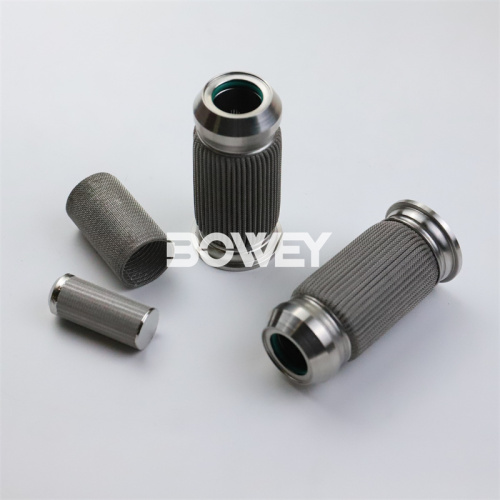 CF-20N-2-E-V-0 Bowey replaces Hydac all stainless steel sintered filter element