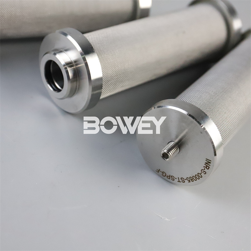 87492961 INR-S-00085-BAS-GF3-V Bowey replaces Indufil hydraulic oil filter element
