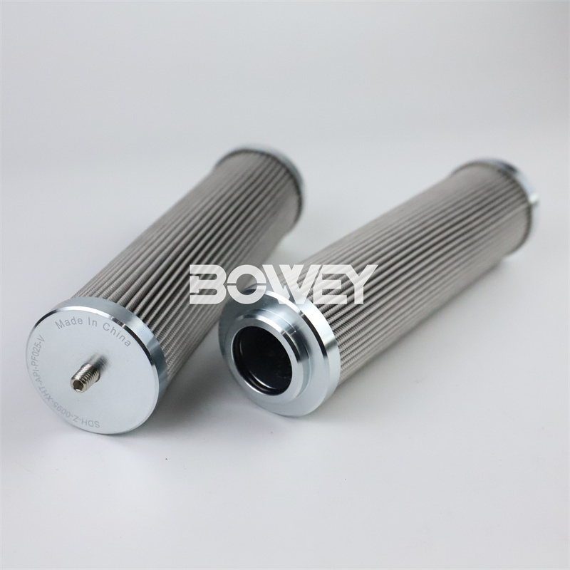 SDH-Z-0095-XHT-API-PF025-V Bowey replaces Indufil hydraulic oil filter element