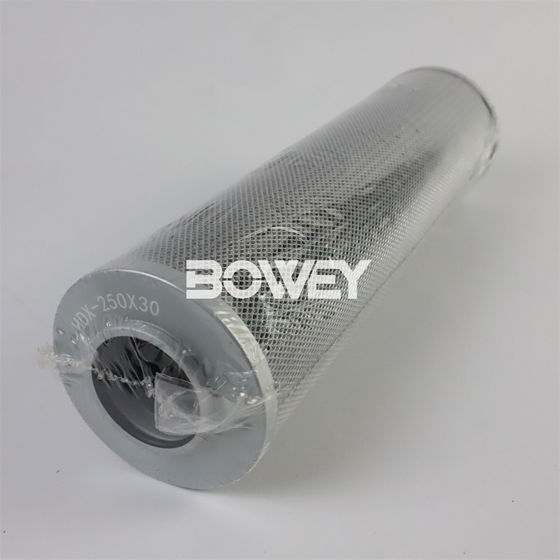 HDX-250*10 Bowey replaces Leemin hydraulic oil filter element