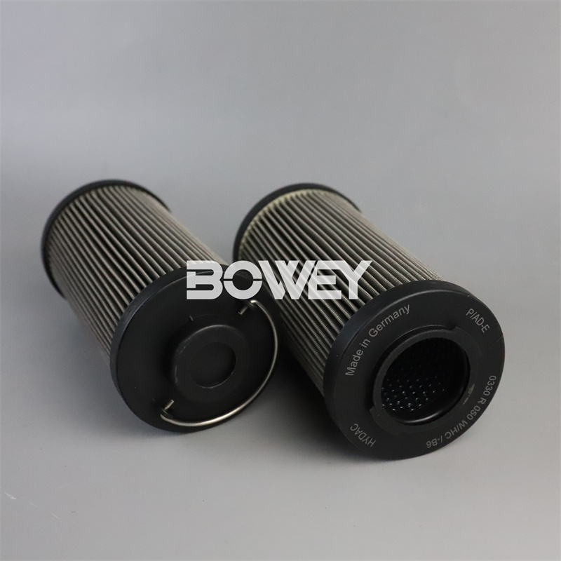 0330 R 050 W/HC Bowey replaces Hydac hydraulic oil filter element
