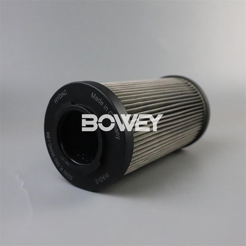 0330 R 050 W/HC Bowey replaces Hydac hydraulic oil filter element