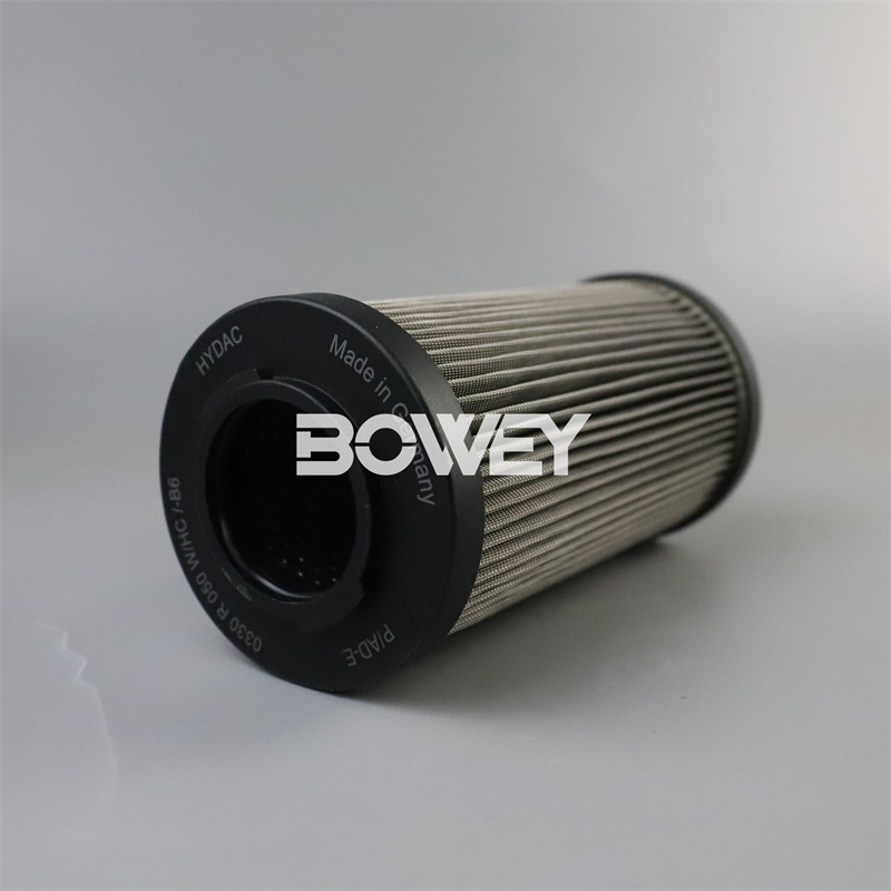 0330 R 050 W/HC Bowey replaces Hydac hydraulic oil filter element
