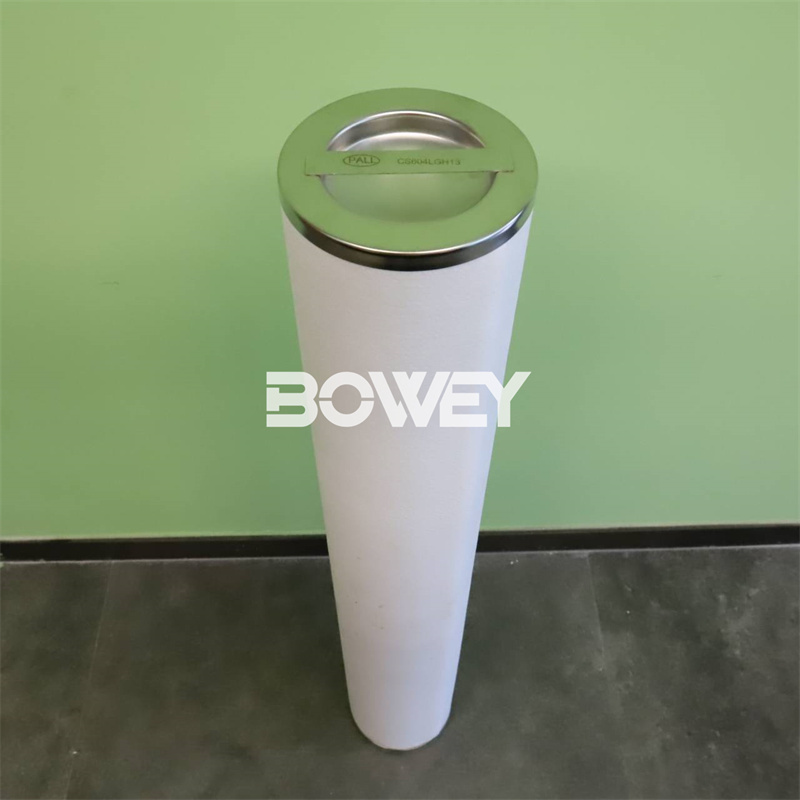 Bowey replaces LCS2H1AH Pall coalescer & LSS2F1H separator filter element