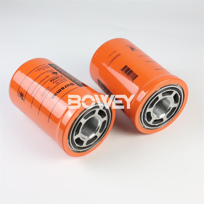 P165354 Bowey replaces Donaldson hydraulic spin on filter element