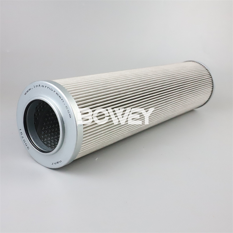 303655 01.NL 630.25G.30.S.P.- Bowey replaces Internormen hydraulic oil filter element
