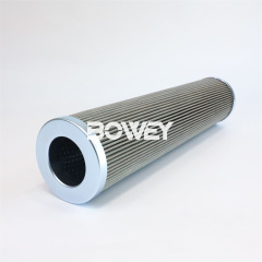 PI8615DRG200 Bowey replaces Mahle stainless steel mesh hydraulic folding oil filter element