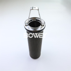 1945523 Bowey replaces Boll & Kirch basket pleated oil filter element