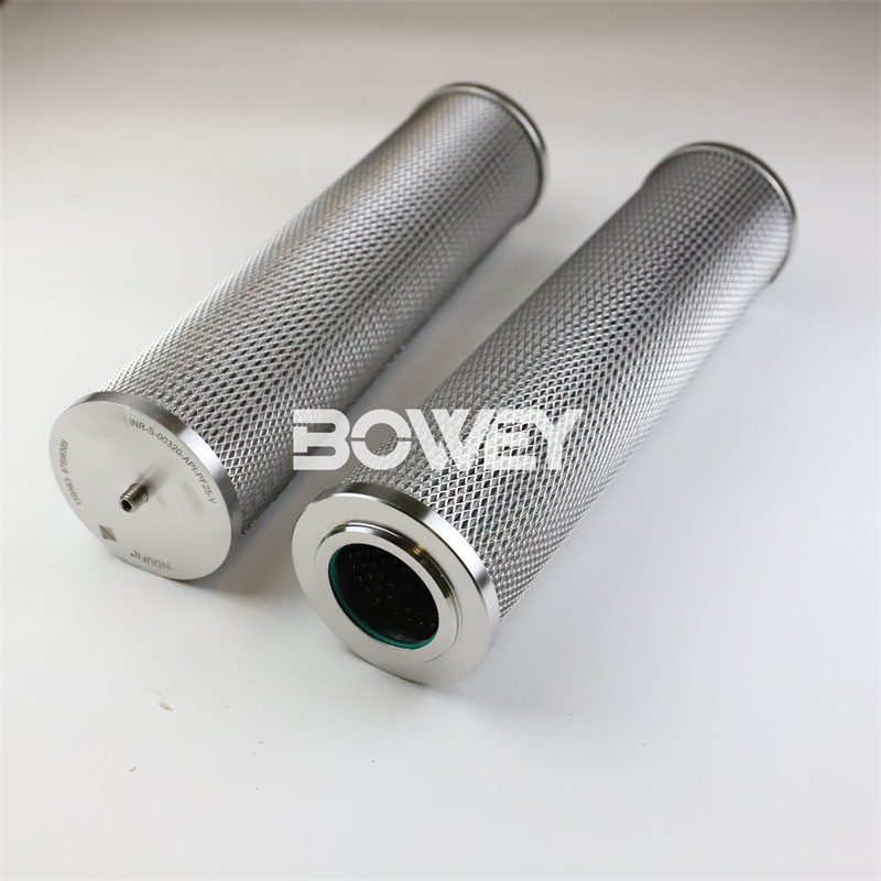 TMR-S-320-A-CC25-V Bowey replaces Indufil stainless steel hydraulic filter element