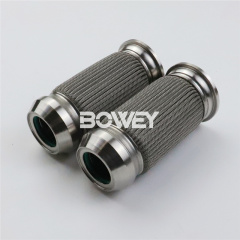 160 DR-100-D-V Bowey replaces Hydac hydraulic oil filter element