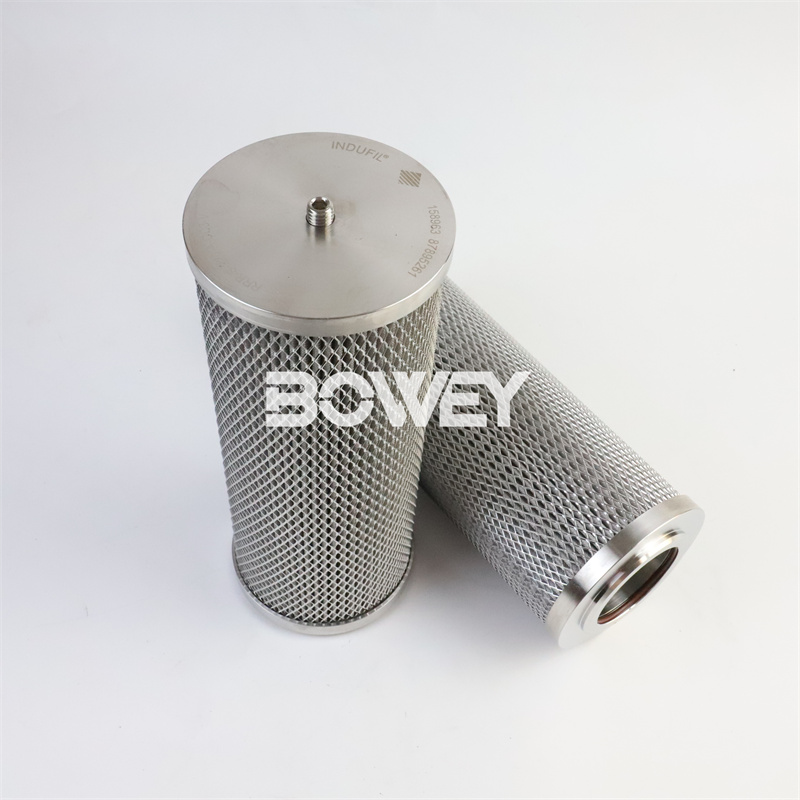 RRR-S-220-A-CC3-V Bowey replaces Indufil stainless steel hydraulic filter element