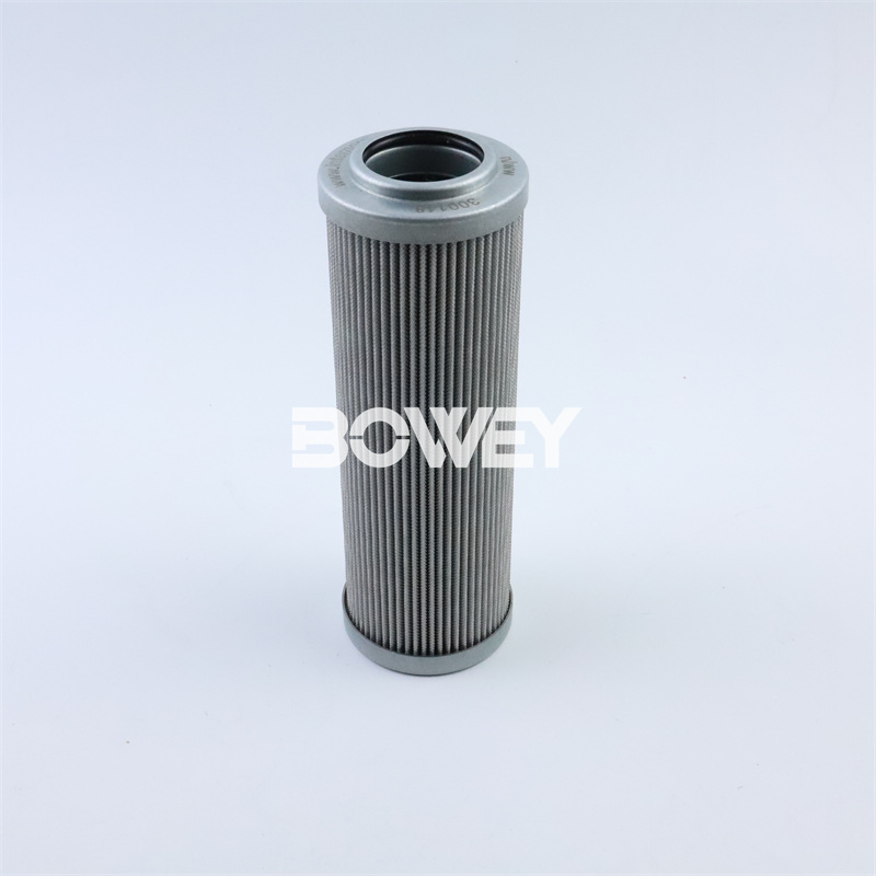 DHD240G10V Bowey replaces Filtrec hydraulic oil filter element